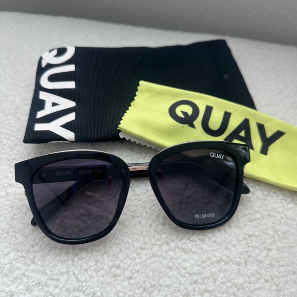 Quay Act Natural Polarized Sunglasses - Picture 1 of 5